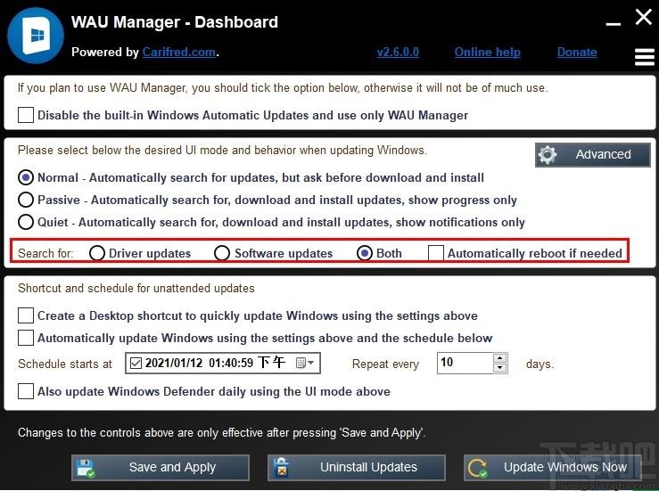 WAU Manager下载,软件更新,更新管理