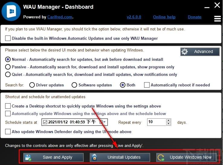 WAU Manager下载,软件更新,更新管理