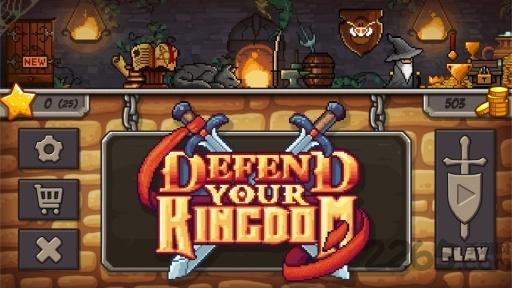 保卫你的王国内购破解版下载,保卫你的王国,防守游戏,像素游戏