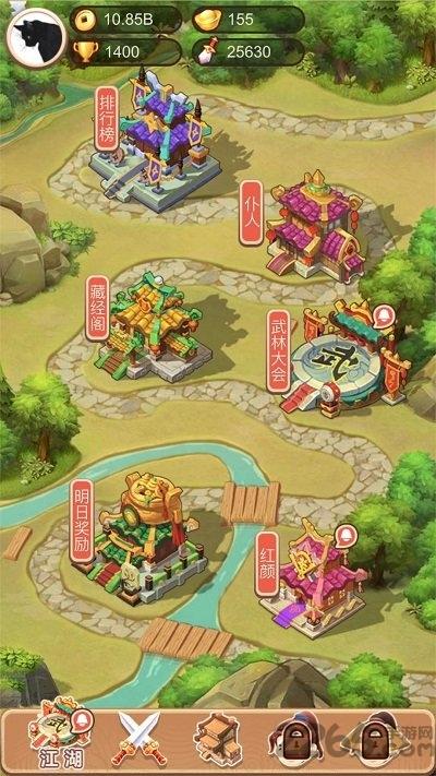 微信小游戏武林盟主就是我(暂未上线),武林盟主就是我,武侠游戏,经营游戏